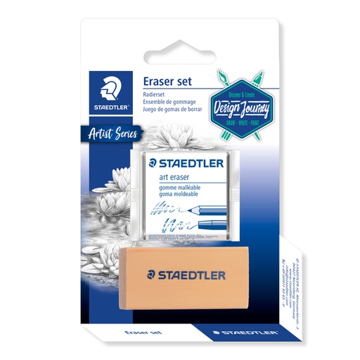 [1467194] Gomme Staedtler Design Journey set 2 pièces