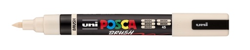 [1467221] Marqueur peinture Uni POSCA PC-5BR pointe pinceau Medium beige