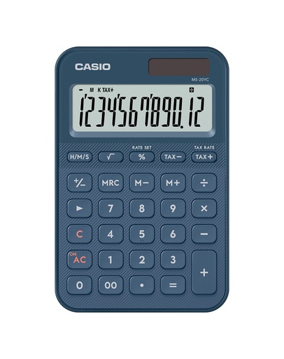 [1467463] Calculatrice Casio MS-20YC-NY bleu