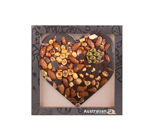[1467466] Chocolat Australian coeur noir/noisettes