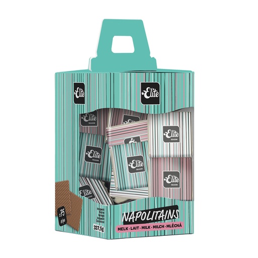 [1467484] Chocolade Elite Napolitains melk doos 75 stuks