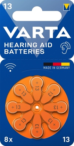 [1467603] Batterij VARTA hoortoestel 8x 13