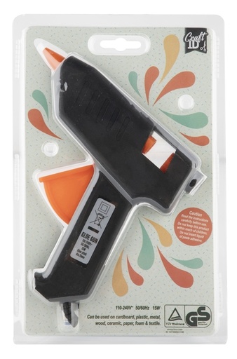 [1467627] Pistolet à colle Craft ID inclus 2 bâtons de colle