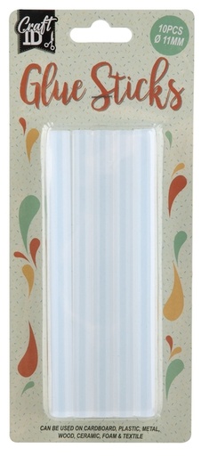 [1467630] Lijmpatroon Craft ID 15x1,1cm 10 stuks transparant