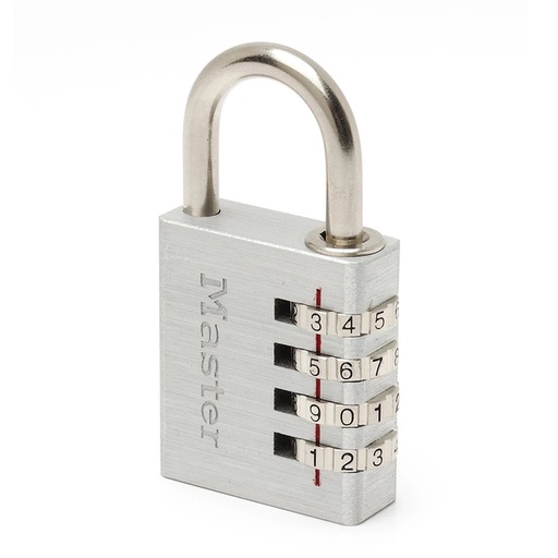 [1467683] Cadenas Master Lock à combinaison aluminium 40mm