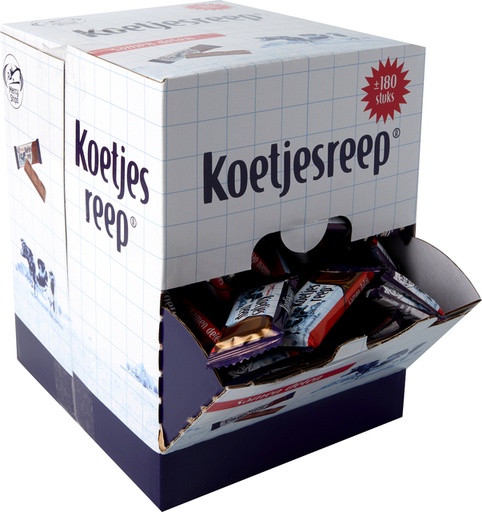 [1467863] Chocolade Koetjesreep mini circa 180 stuks