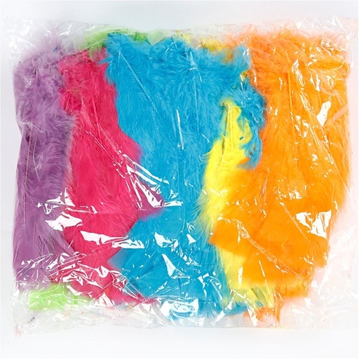 [1467906] Plumes Creativ Company 11-17cm set 144 pièces assorti