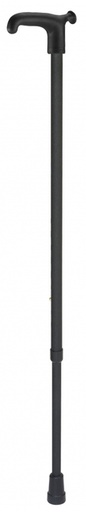[1467992] Canne Able2 poignée soft droite noir
