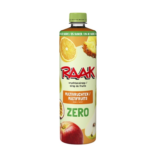 [1468502] Sirop RAAK multifruits sans sucre 750ml