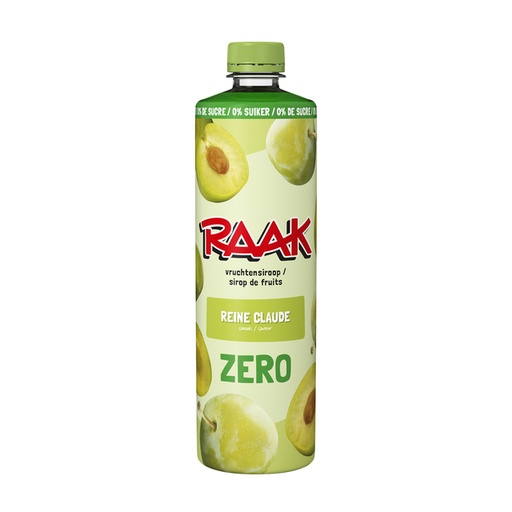[1468505] Siroop RAAK reine claude zero sugar 750ml
