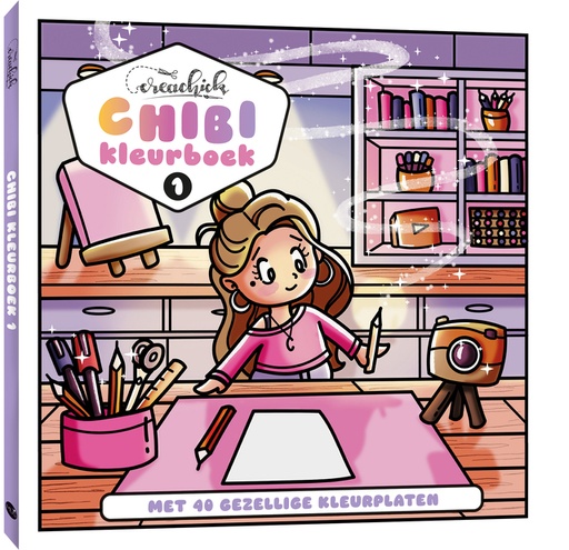 [1465942] Kleurboek CreaChick Chibi