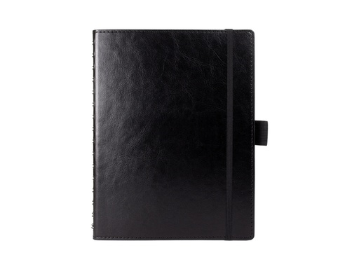 [1467810] Notitieboek Multo Hannibal A5 zwart kunstleder