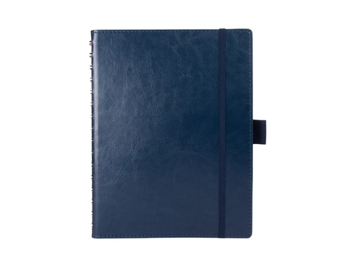 [1467811] Notitieboek Multo Hannibal A5 blauw kunstleder