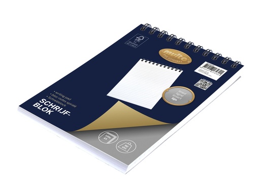 [1467819] Spiraalblok Multo A5 lijn 200 pagina's 90 gram