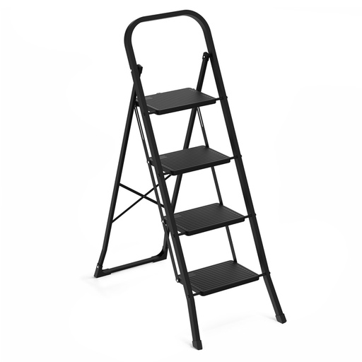 [1468697] Escabeau BRASQ 4 marches aluminium SLM 400 noir