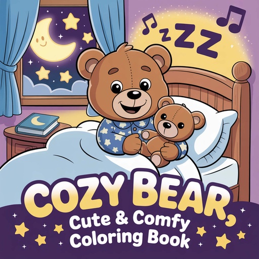 [1469438] Kleurboek Cozy Bear 2
