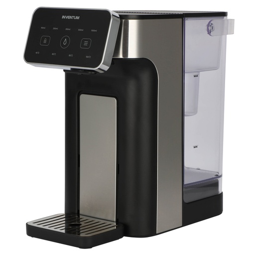 [1469472] Heetwaterdispenser Inventum 2 liter 2600 watt zwart/rvs