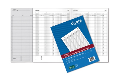 [1465900] Planificateur annuel 2027 Djois Personnel et Activités