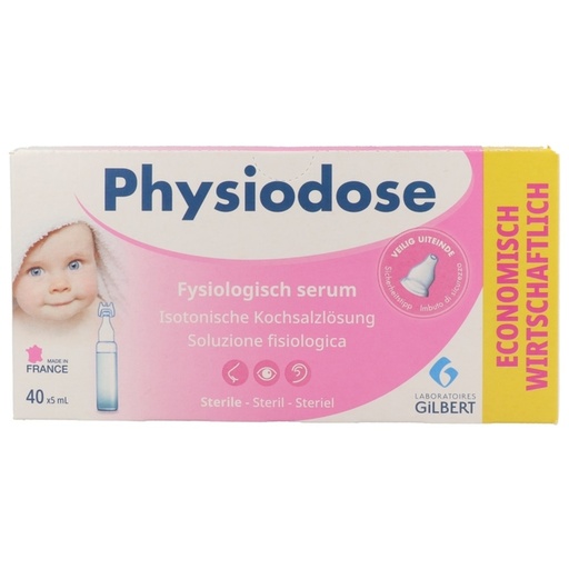 [1468731] Sérum physiologique 40x 5ml