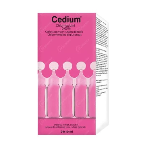 [1468735] Cedium Chlorhexidine 0,05 % 24x10ml