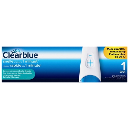 [1469573] Test de grossesse Clearblue rapide 1 pièce