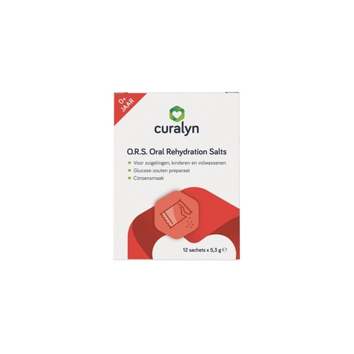 [1469585] Poudre O.R.S. Curalyn citron 12 sachets