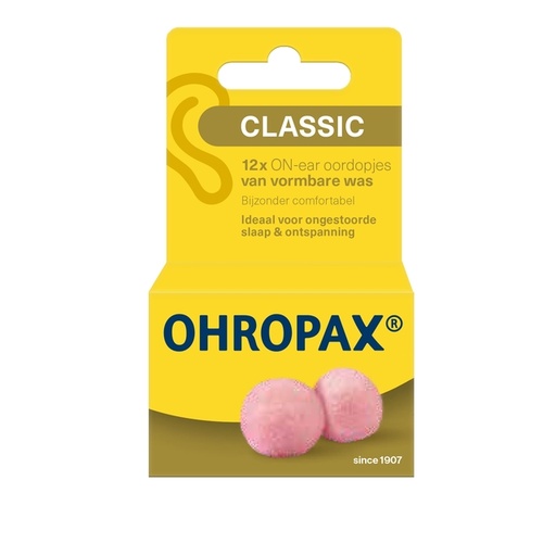 [1469608] Oordopjes Ohropax Classic 12 stuks