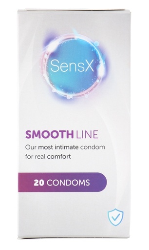 [1469610] Condoom SensX Smooth Line 20 stuks