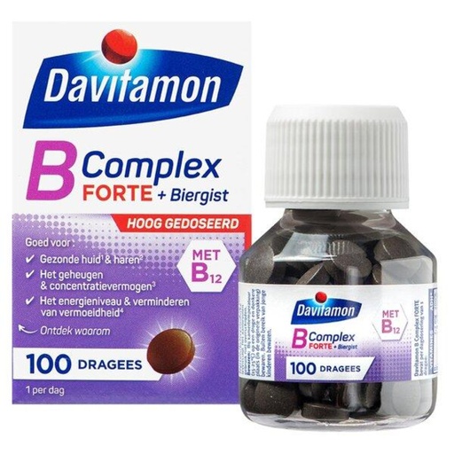 [1469612] Vitamine B Davitamon Complex Forte 100 stuks