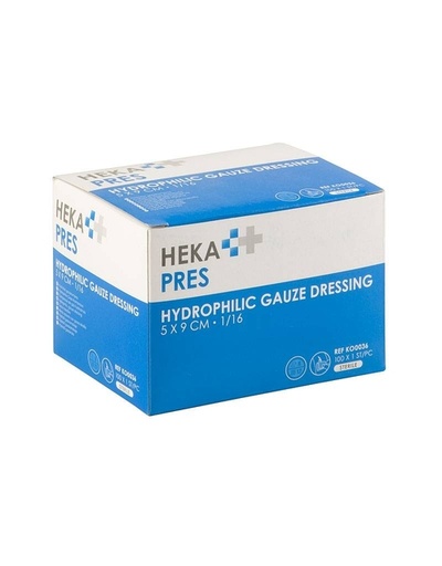 [1469626] Kompres Hekapres hydrofiel 5x8,5cm steriel