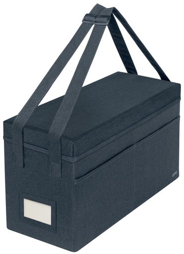 [1465915] Sac de rangement Leitz tissu avec couvercle gris