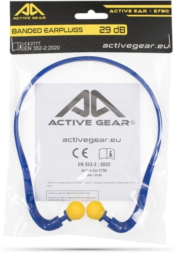 [1467250] Oordoppen Active Gear 29 dB met beugel geel