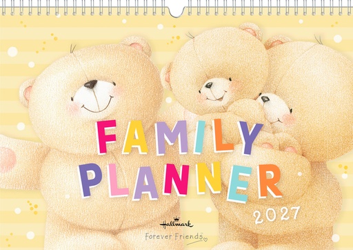 [1467024] Calendrier familial 2027 Forever Friends A4 International