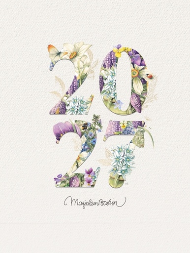 [1467027] Calendrier hebdomadaire 2027 Marjolein Bastin 165x230mm International