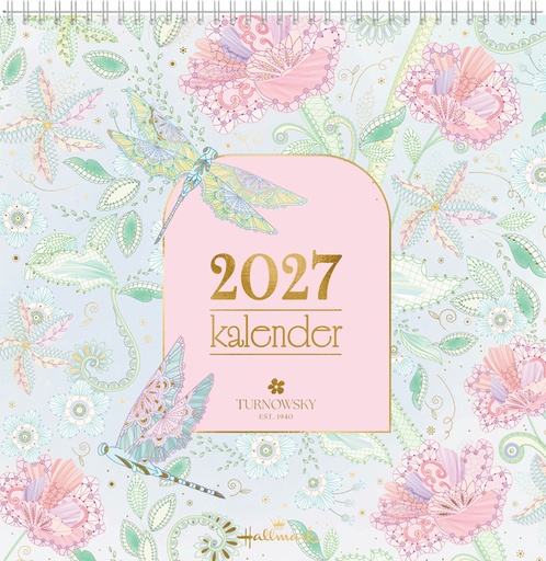 [1467034] Maandkalender 2027 Turnowsky 290x290mm internationaal