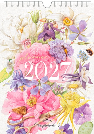 [1467035] Calendrier hebdomadaire 2027 Marjolein Bastin 165x230mm NL