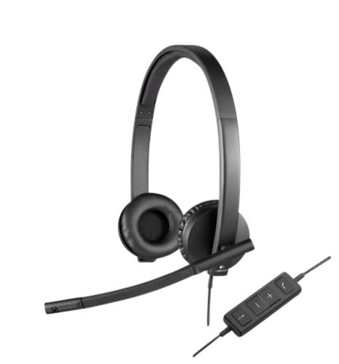 [1469164] Headset Logitech H570E On-ear zwart