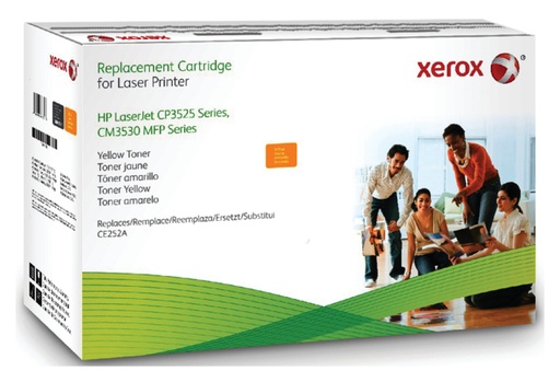 [404135] Cartouche toner Xerox 106R01585 HP CE252A 504A jaune