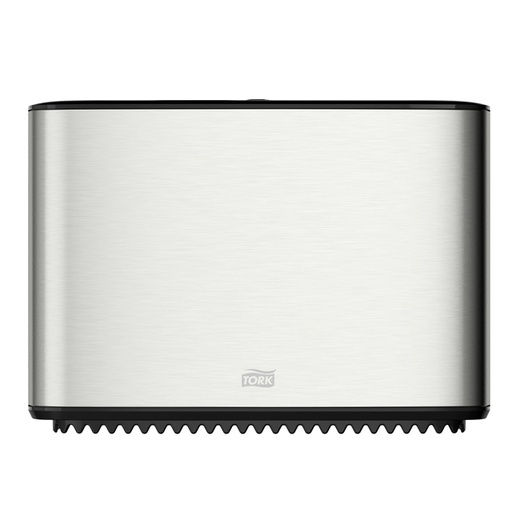 [892138] Distributeur papier toilette Tork T2 Image Line Mini jumbo 460006 fermé argent