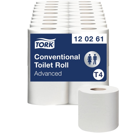 [890323] Papier toilette Tork T4 120261 Advanced 2 épaisseurs 493 feuilles blanc