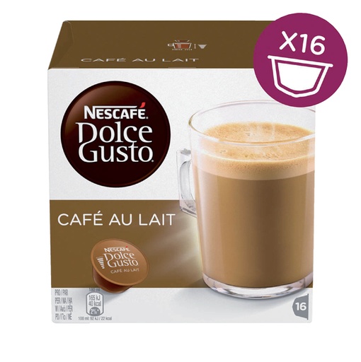 [108085] Koffiecups Dolce Gusto cafe au lait 16 stuks