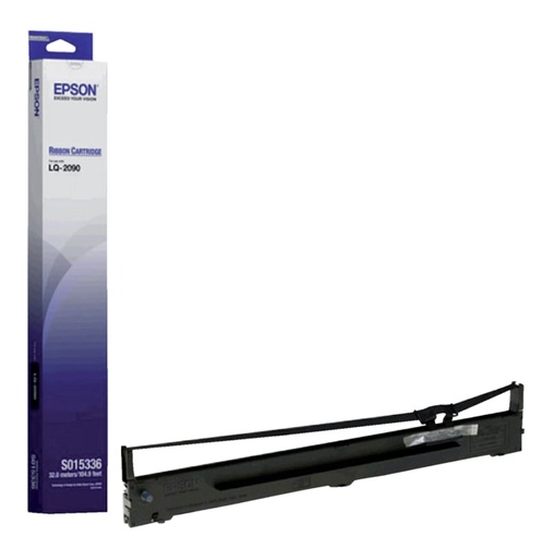 [404955] Ruban Epson S015336 pour LQ-2090 nylon noir