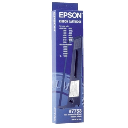 [404956] Ruban Epson S015337 pour LQ-590 nylon noir
