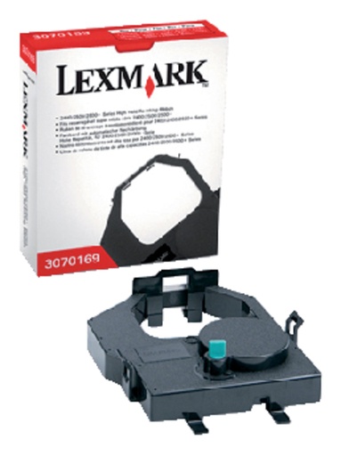 [404994] Ruban Lexmark 3070169 pour 2300 nylon noir