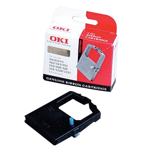 [411280] Ruban Oki 09002303 pour ML182 noir