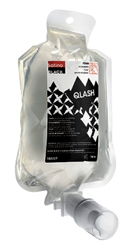 [897159] Savon mousse BlackSatino SF30 Qlash 332220 recharge 750ml