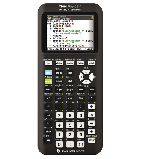 [421123] Rekenmachine TI-84 Plus CE-T Python Edition
