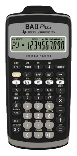 [421114] Calculatrice TI BA II Plus