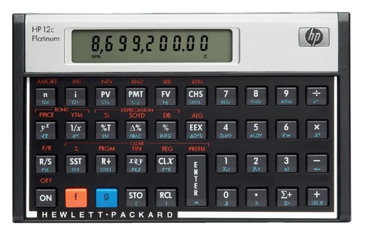 [422433] Calculatrice HP 12C Platinum