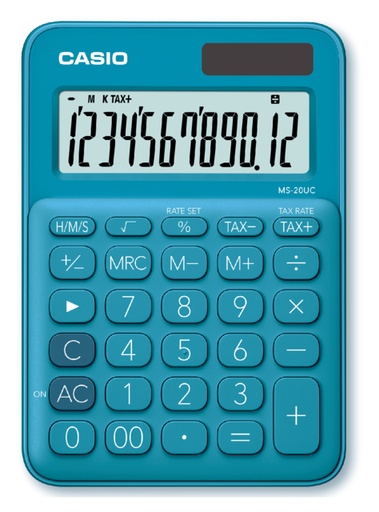 [420841] Calculatrice Casio MS-20UC bleu